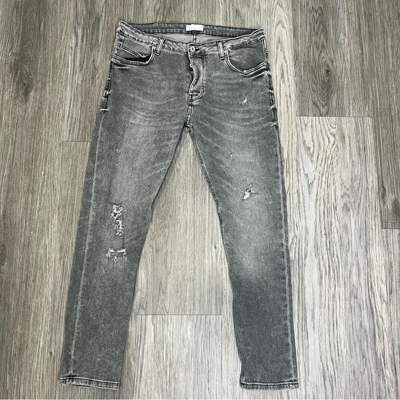 Zara Other - Zara grey wash men’s denim jeans size 36